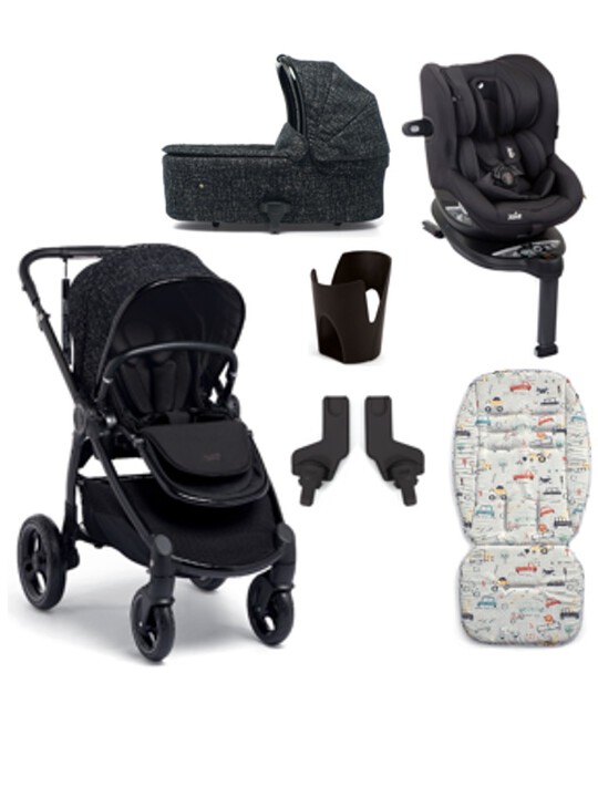 Ocarro 6 Piece Essentials Bundle Opulence with Joie i-Spin 360 i-Size Car Seat Coal image number 1